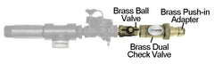 Basepump HB1000-PRO dual check valve